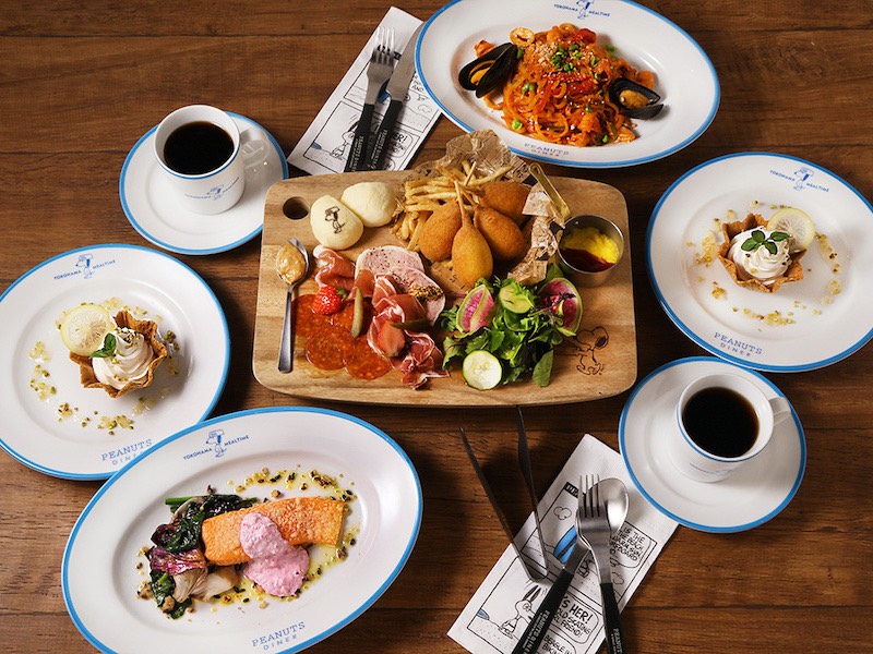PEANUTS DINER のシェアコース