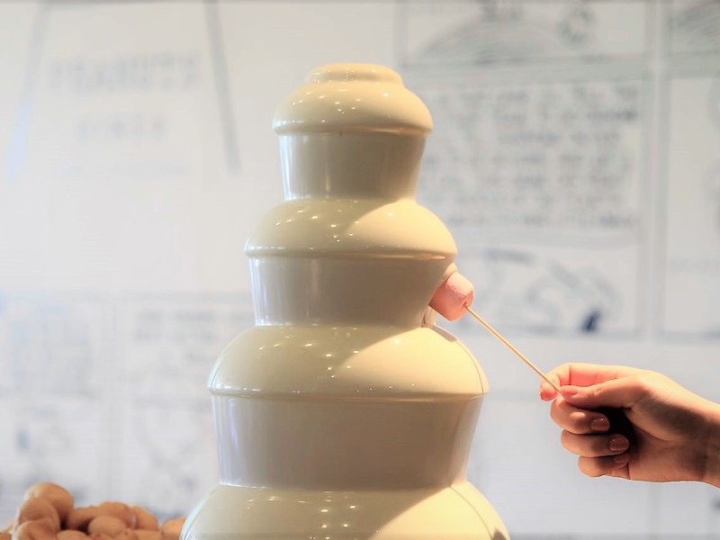 オラフのチョコレートファウンテン