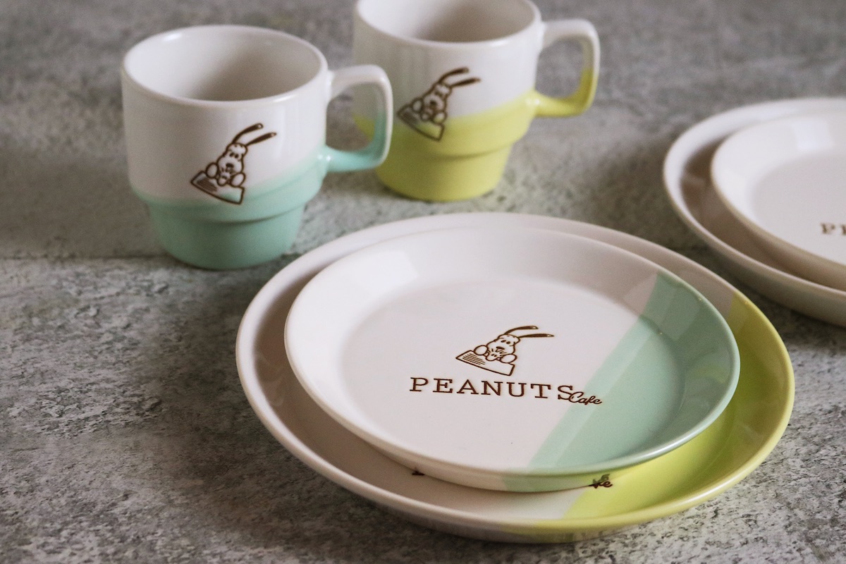 PEANUTS Cafe テーブルウェア　ツートーンシリーズ