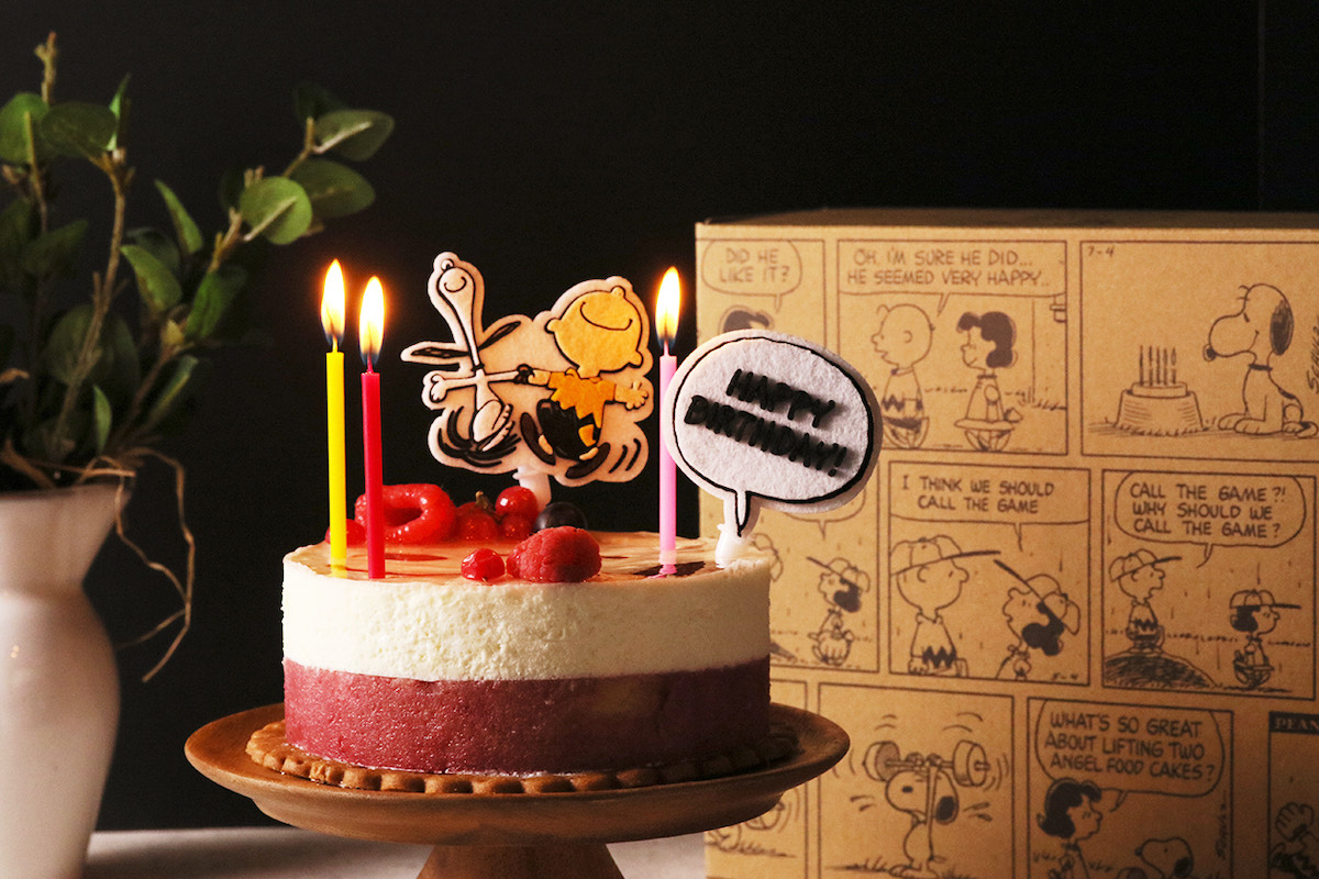 【オンラインショップ限定】“おうちバースデー”をスヌーピーと一緒に楽しめる誕生日ケーキが11/12より新登場！